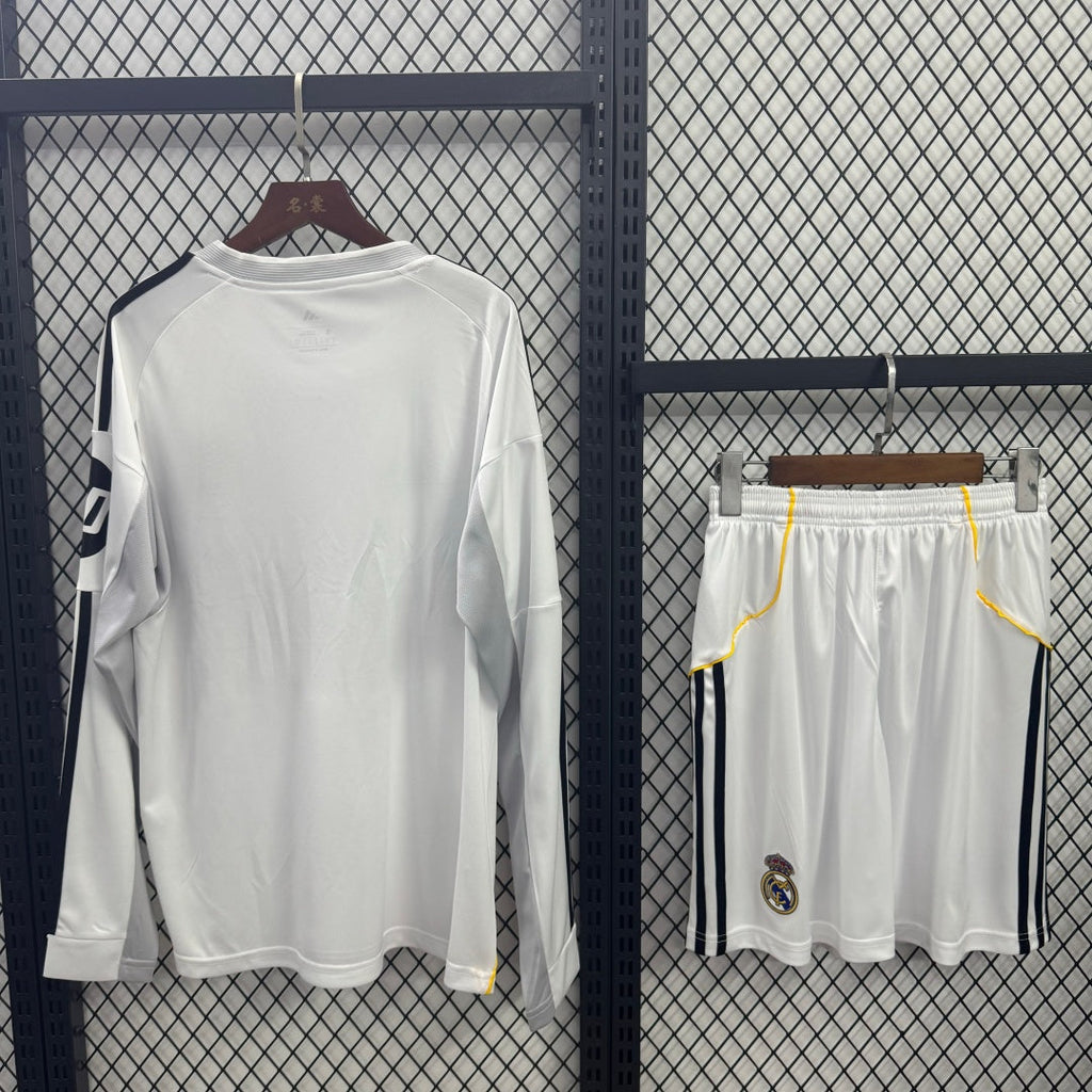 Maillot domicile Real Madrid 25/26, ensemble pour adulte homme, manches longues, marque Le 12 -ème Maillot, maillot de football.
