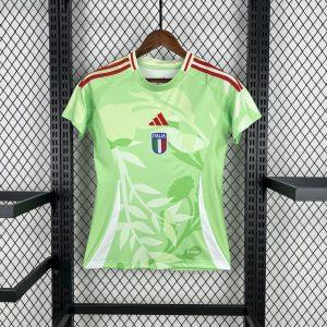 Maillot féminin Italie extérieur EURO 2025 de la marque Le 12 -ème Maillot, vue front avec logo et détails du design.