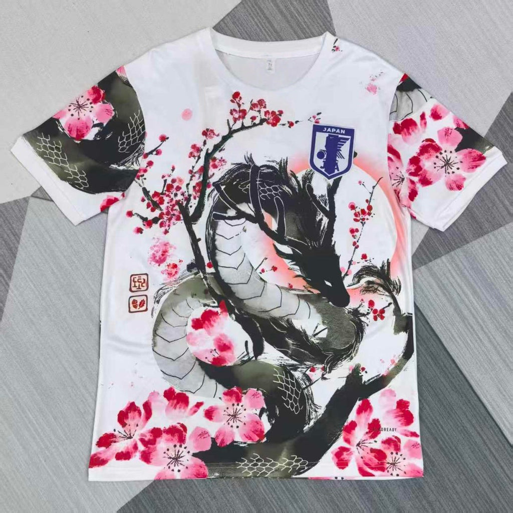 Maillot japonais pour anime Dragon Rose, modèle 25/26, avec design spécial, de la marque Le 12 -ème Maillot, vue de face.