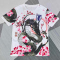 Maillot japonais pour anime Dragon Rose, modèle 25/26, avec design spécial, de la marque Le 12 -ème Maillot, vue de face.