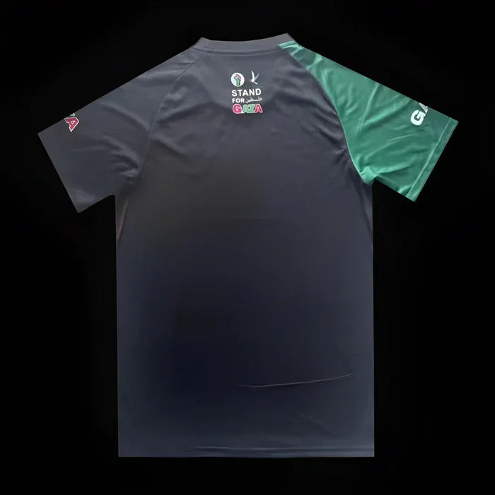 Maillot Palestine 2023-2024 édition spéciale Stand for Gaza, Le 12, jersey de football avec logo et design distinctif.