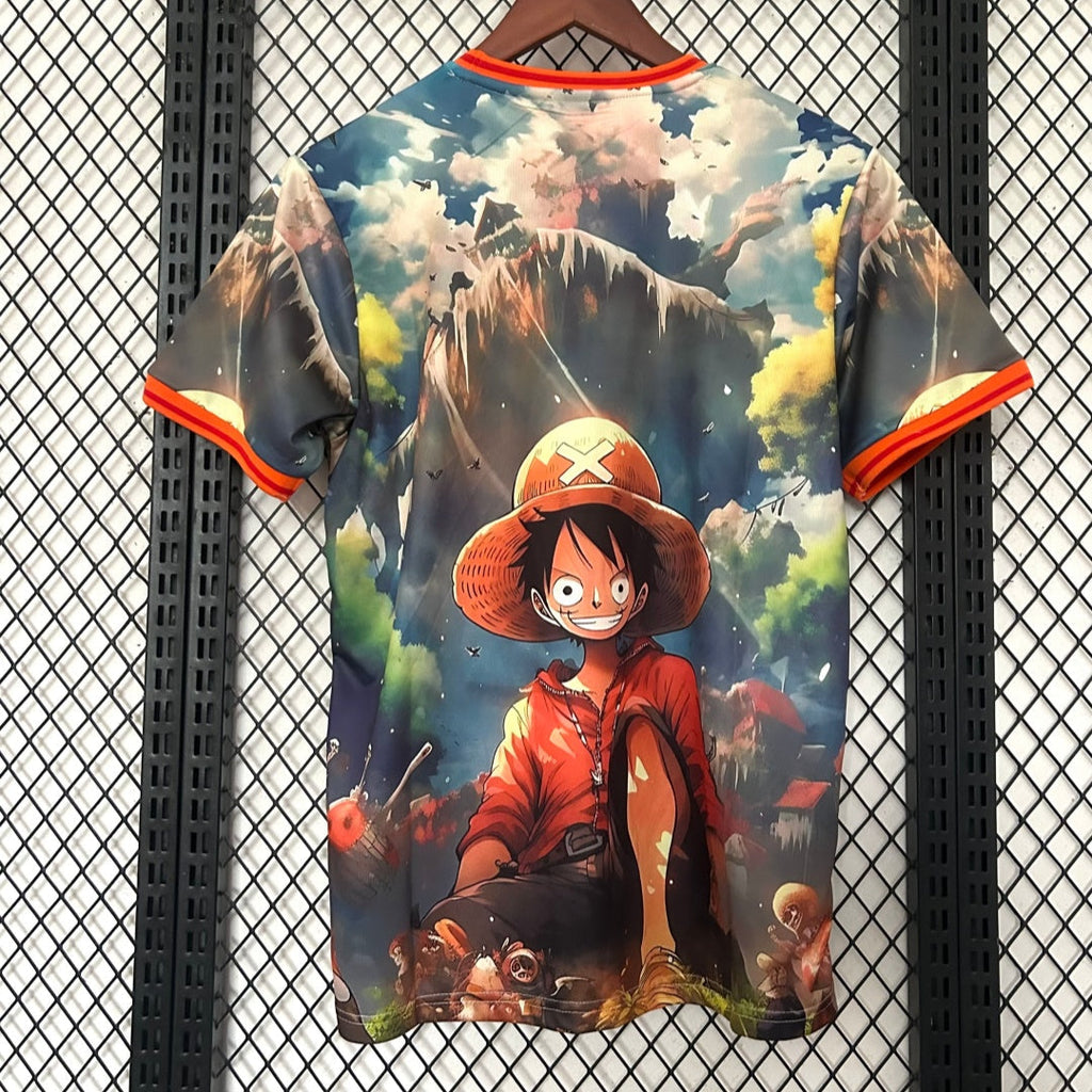Maillot 2024-2025 Japon anime Spécial D de la marque Le 12-ème Maillot, design coloré et graphique visible sur le produit.