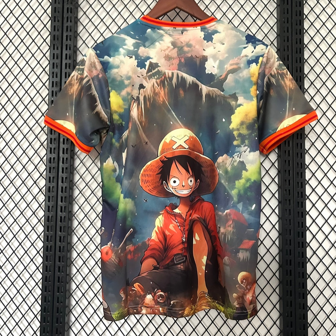 Maillot 2024-2025 Japon anime Spécial D de la marque Le 12-ème Maillot, design coloré et graphique visible sur le produit.