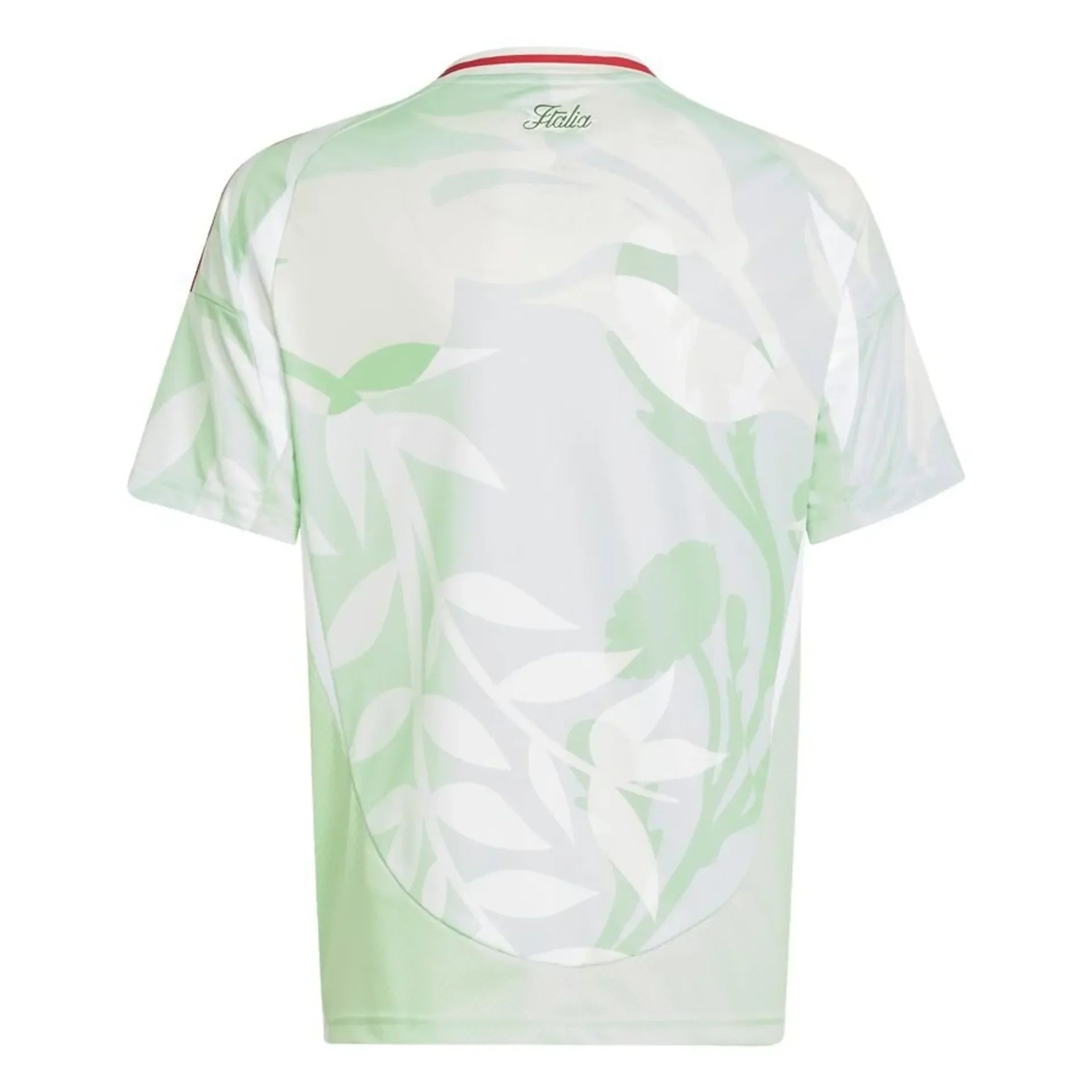 Maillot extérieur de l'équipe Italie EURO 2025, fabriqué par Le 12 -ème Maillot, affichant les couleurs et le logo officiels.