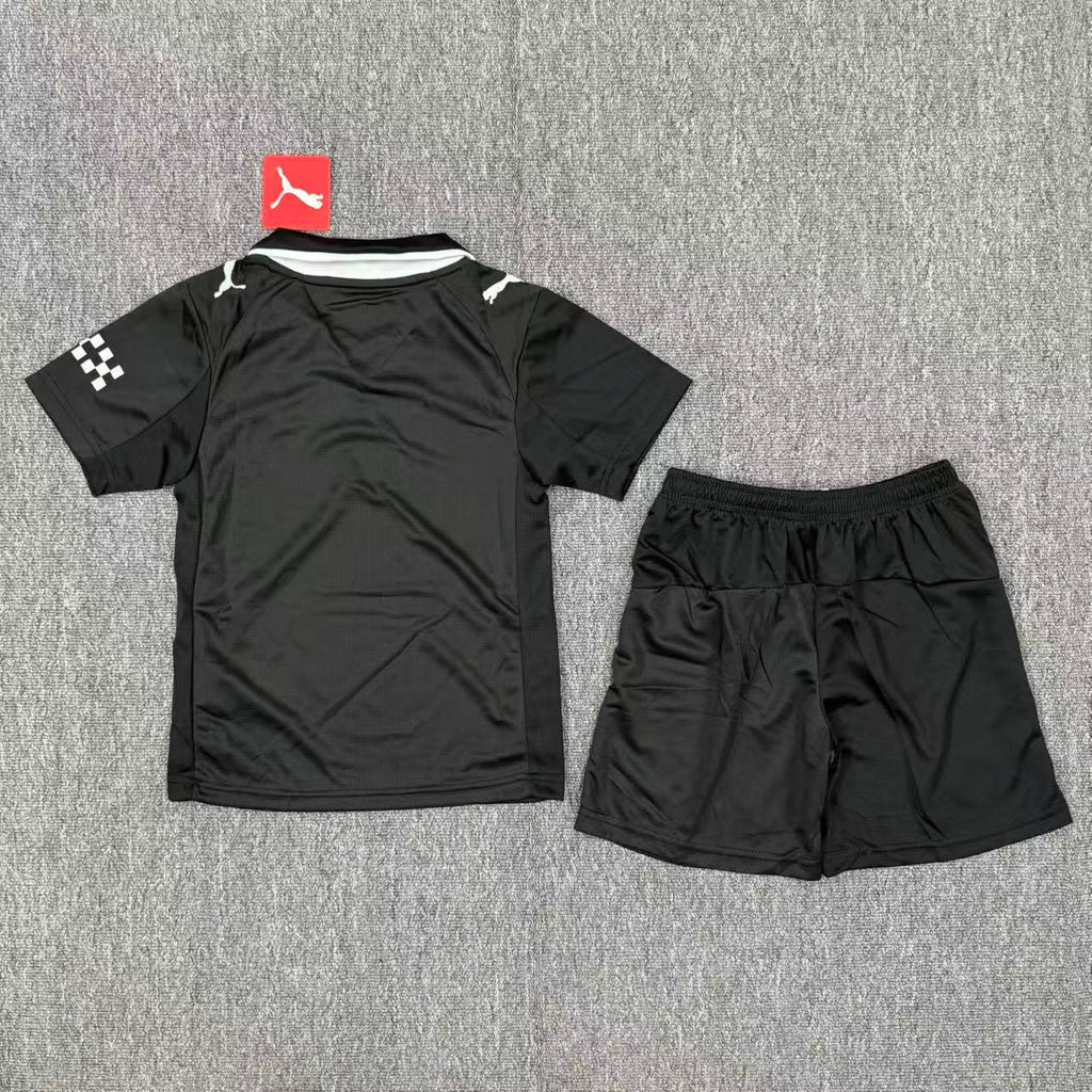 Ensemble enfant Manchester City extérieur de Le 12 -ème Maillot, maillot et short pour supporter le club.