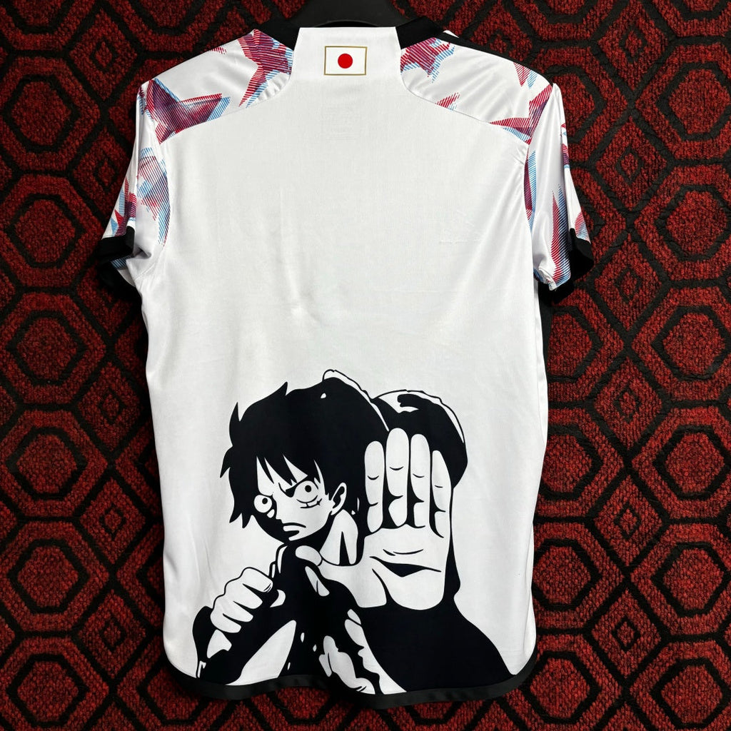 Maillot pour enfants 25/26 ans, design inspiré de l'anime japonais, marque Le 12-ème Maillot, coloris spécial.