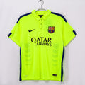 Maillot rétro du FC Barcelone 2014-2015, maillot third de style vintage signé Le 12 -ème Maillot, vue frontale.