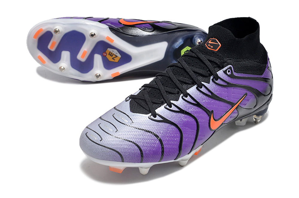 Crampons Mercurial Superfly IX Elite Le 12-ème Maillot, semelles avec pointes en métal pour football sur terrain dur.