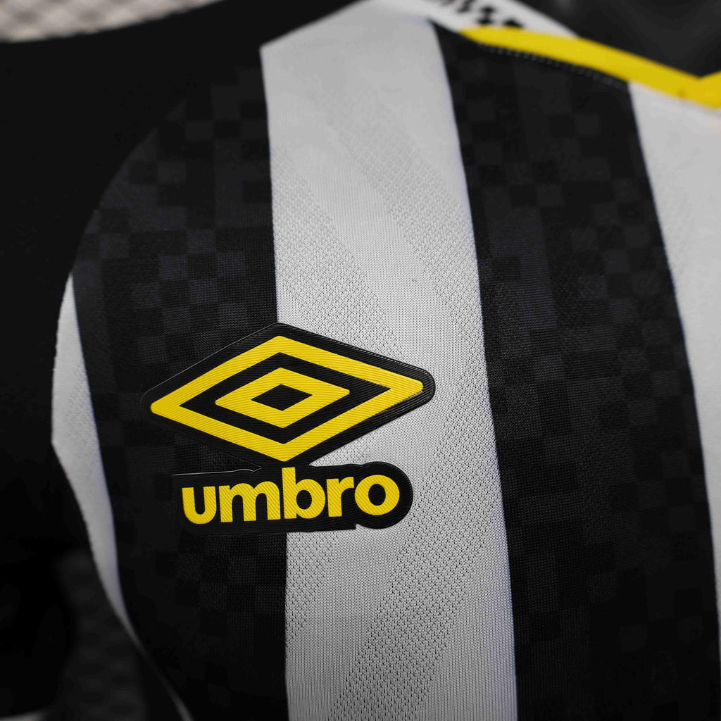 Maillot de football Santos 2025/26, maillot officiel de l'équipe, avec logo et design du club Le 12 -ème Maillot.