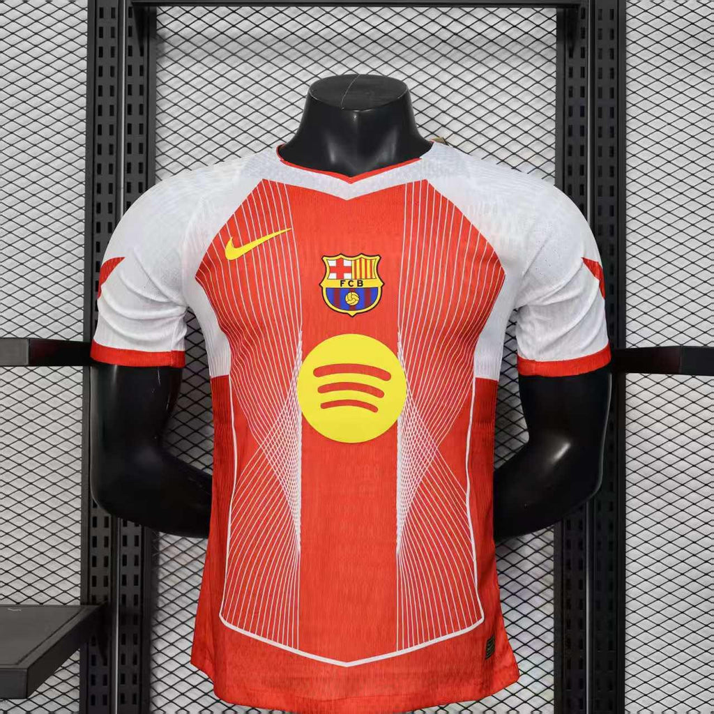 Maillot FC Barcelone 2025/26 Le 12 -ème Maillot, maillot de football bleu avec logo du club et détails blancs.