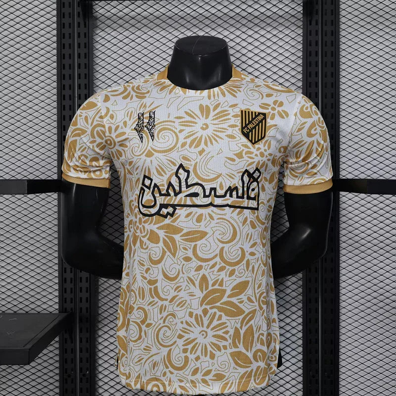 Maillot Palestine concept 2025-26 de Le 12 -ème Maillot, vue frontale avec design graphique moderne.