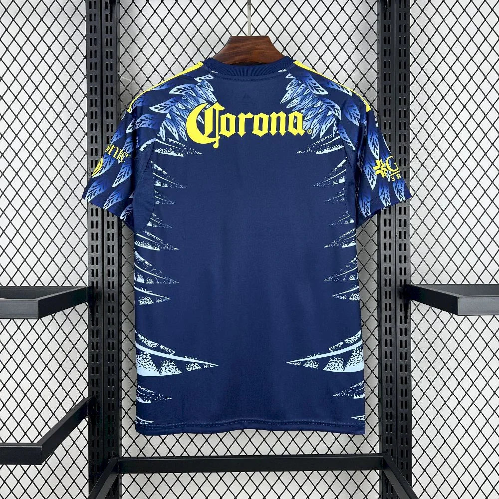 Maillot de football extérieur America 2025-26, marque Le 12 -ème Maillot, vue de face avec logo et détails du design.