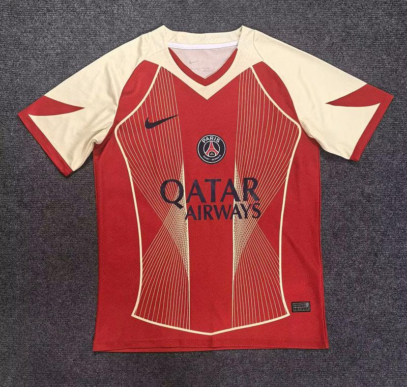 Maillot PSG concept 2025-26 de Le 12 -ème Maillot, maillot de football avec logo et design moderne, vue de face.