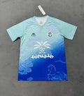 Maillot d'entraînement Tunisie 2025 Le 12 -ème Maillot, vue de face avec détails du design vert et rouge.