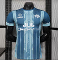 Maillot Marseille JUL de Le 12 -ème Maillot, devant du maillot bleu avec logo et détails blancs.