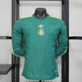 Maillot Mexique à manches longues 2025, modèle de la marque Le 12 -ème Maillot, avec design concept élégant.