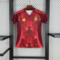 Maillot féminin Allemagne Euro 2025 Le 12, vue frontale avec logo et détails sportifs.