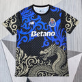 Maillot 25/26 Porto Le 12 -ème Maillot, maillot de football bleu avec logo dragon, vue de face.
