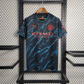 Maillot Manchester City saison 2023-2024 édition spéciale, maillot de football Le 12-ème Maillot, devant avec logo et design unique