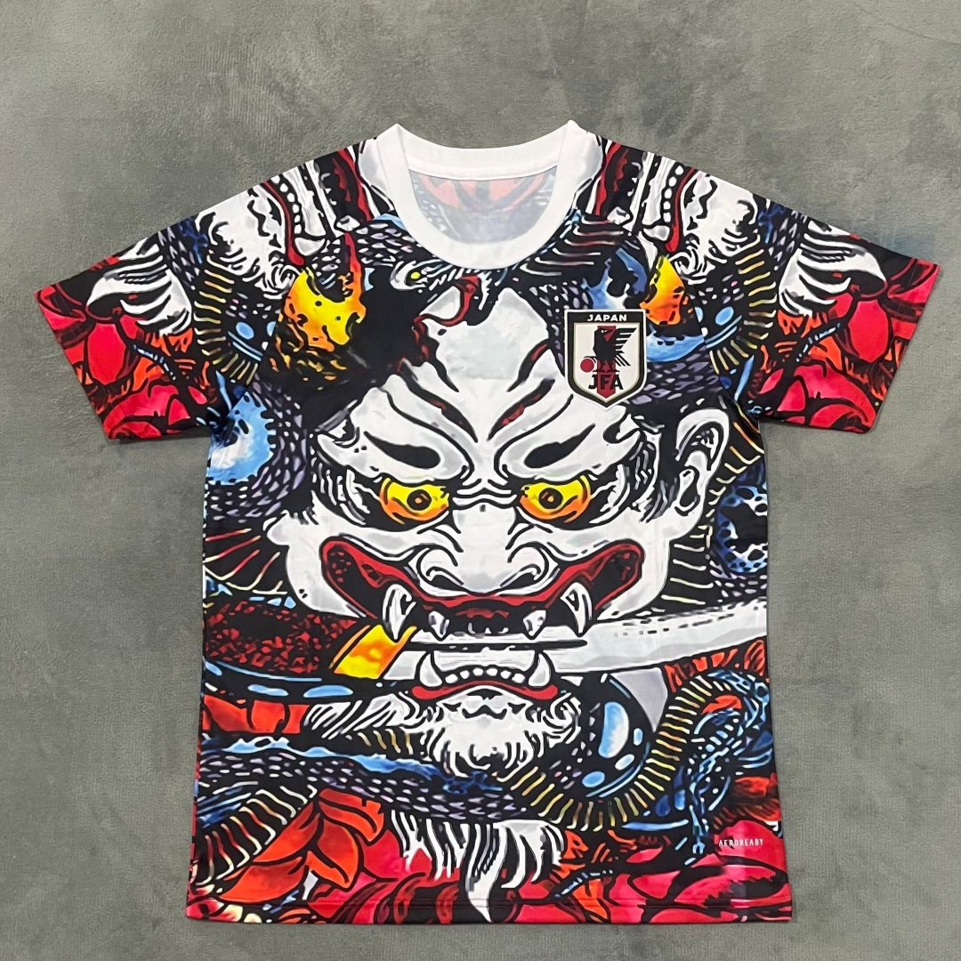 Maillot 25/26 japonais anime Le 12 -ème Maillot, design spécial, modèle pour enfants avec motifs d'anime japonais.