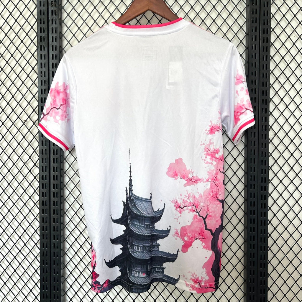 Maillot blanc 25/26 Japon Spécial Dragon de la marque Le 12-ème Maillot, avec motif de dragon sur le devant