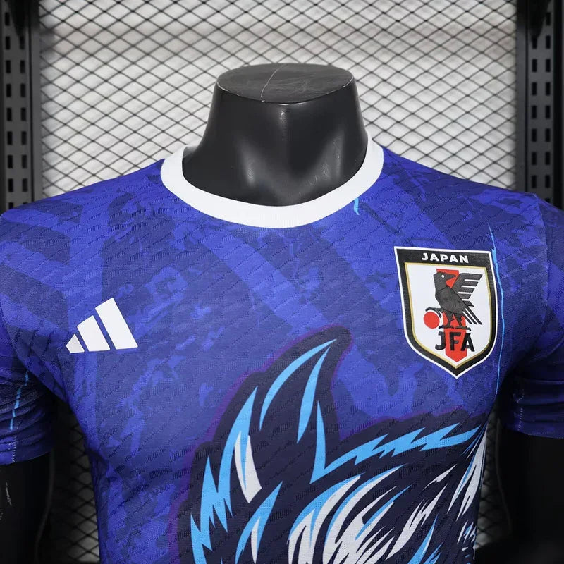 Maillot Japon concept 2025-26 de Le 12 -ème Maillot, vue frontale avec design moderne et couleurs du drapeau japonais.