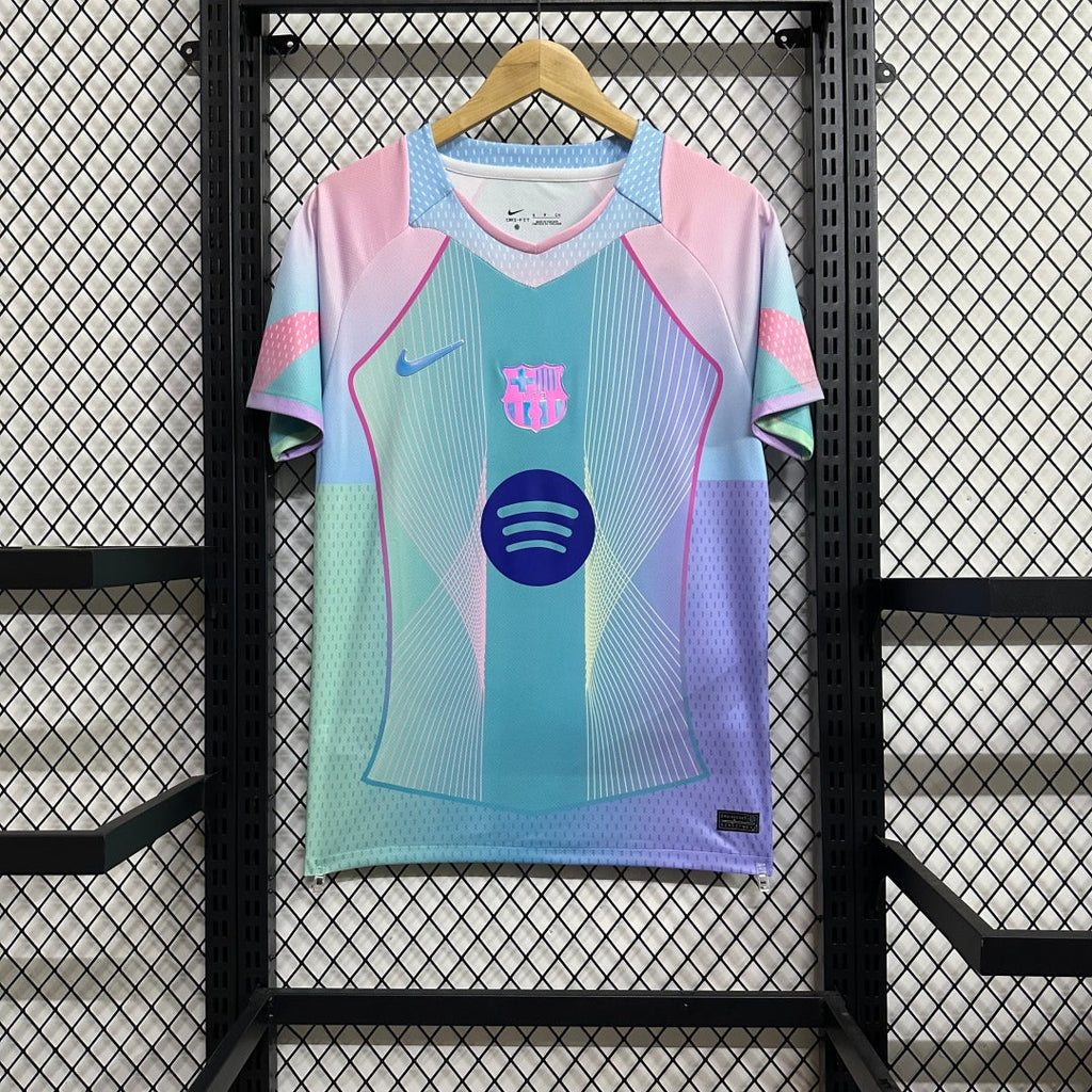 Maillot Barcelone bleu Le 12 -ème Maillot pour enfants, maillot de football 25/26 ans, design officiel avec logo et détails bleus