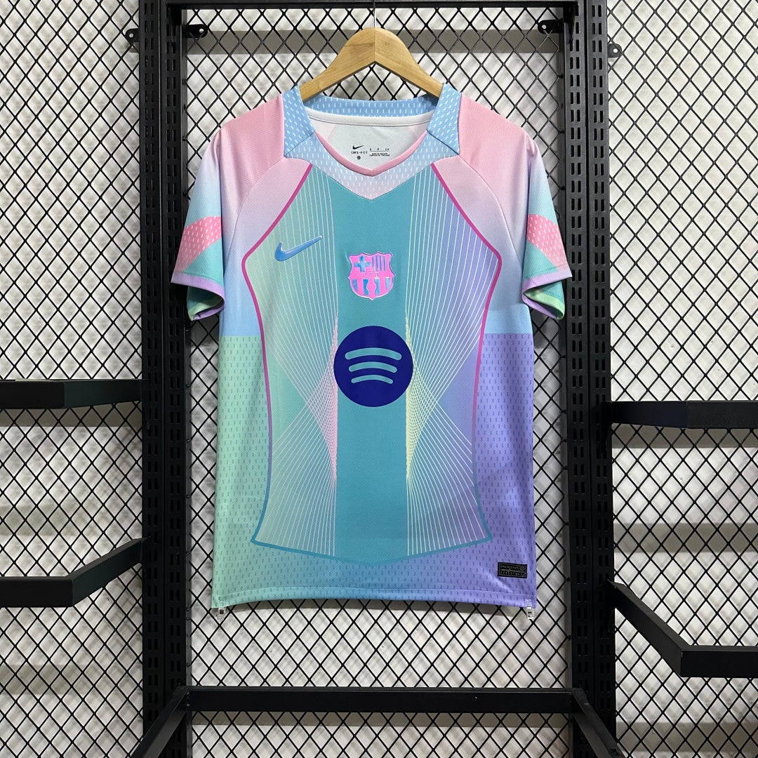 Maillot Barcelone bleu Le 12 -ème Maillot pour enfants, maillot de football 25/26 ans, design officiel avec logo et détails bleus
