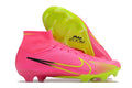 Crampons Mercurial Superfly IX Elite pour football, semelles à crampons avec logo Le 12 -ème Maillot, vue de face.