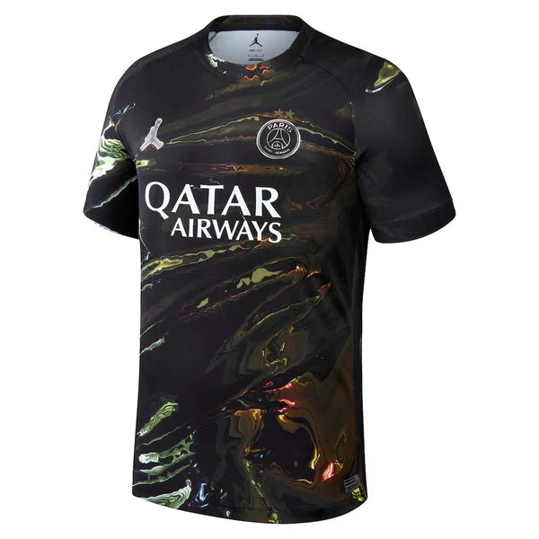 Maillot PSG Night Edition Stadium Champions 25/26 Le 12ème Maillot, dos, version fan, détails du design, couleurs bleu et rouge