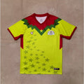 Maillot Burkina Faso jaune Le 12 -ème Maillot pour enfants 25/26, tissu léger et design coloré.