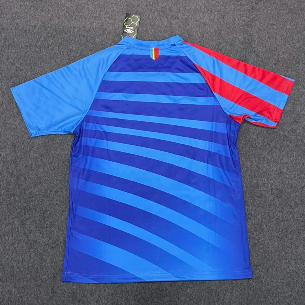 Maillot domicile 2024/2025 du Congo, marque Le 12 -ème Maillot, maillot de football avec logo et design officiel.