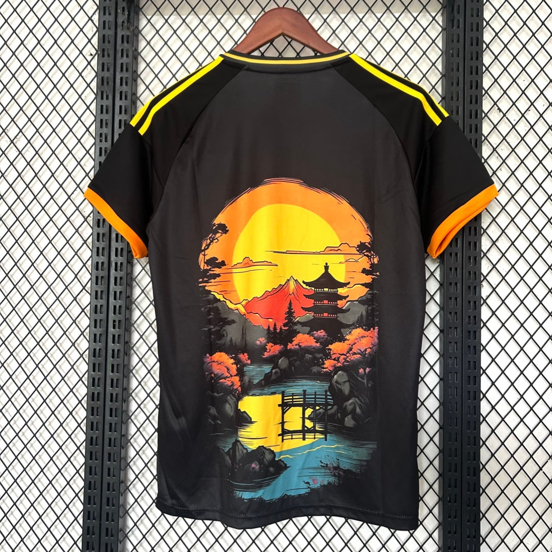 Maillot de football 24/25 Japon anime, style spécial, par Le 12 -ème Maillot, détail du design avec motifs inspirés d'anime.