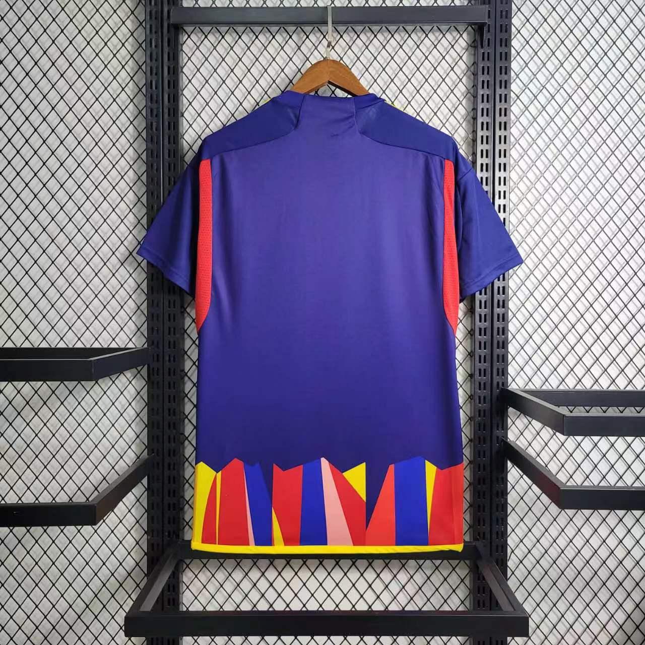 Maillot de football Lyon Concept 2023-24 de la marque Le 12 -ème, vue de face avec logo et design moderne.