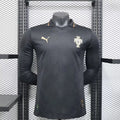 Maillot extérieur Portugal manches longues Coupe du Monde 2026, marque Le 12 -ème Maillot, vue de face avec logo et détails.