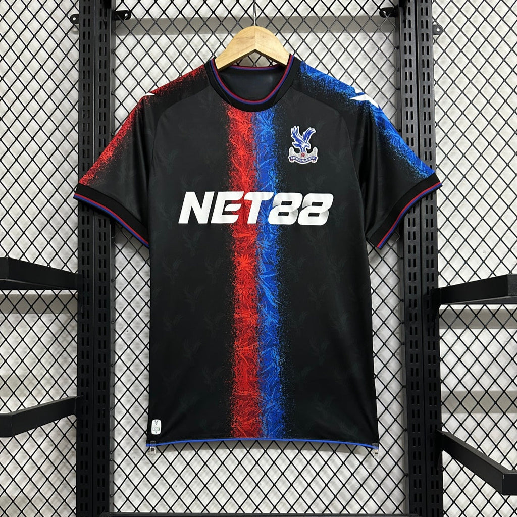 Maillot third Crystal Palace 2024/2025 Le 12 -ème Maillot, maillot de football avec logo et design en bleu et blanc.