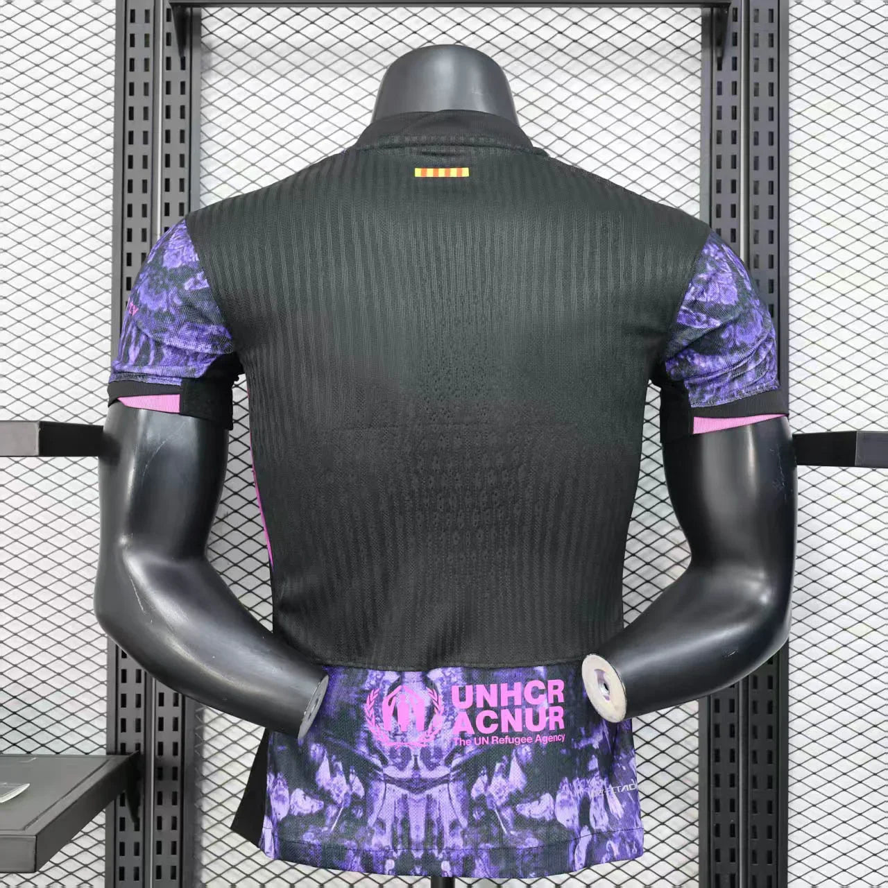 Maillot de football FC Barcelone 2025/26 Le 12-ème, maillot officiel avec logo et détails de l'équipe.
