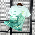 Maillot de football Brésil 2025-26, marque Le 12 -ème Maillot, vue de face avec design coloré et logo officiel.