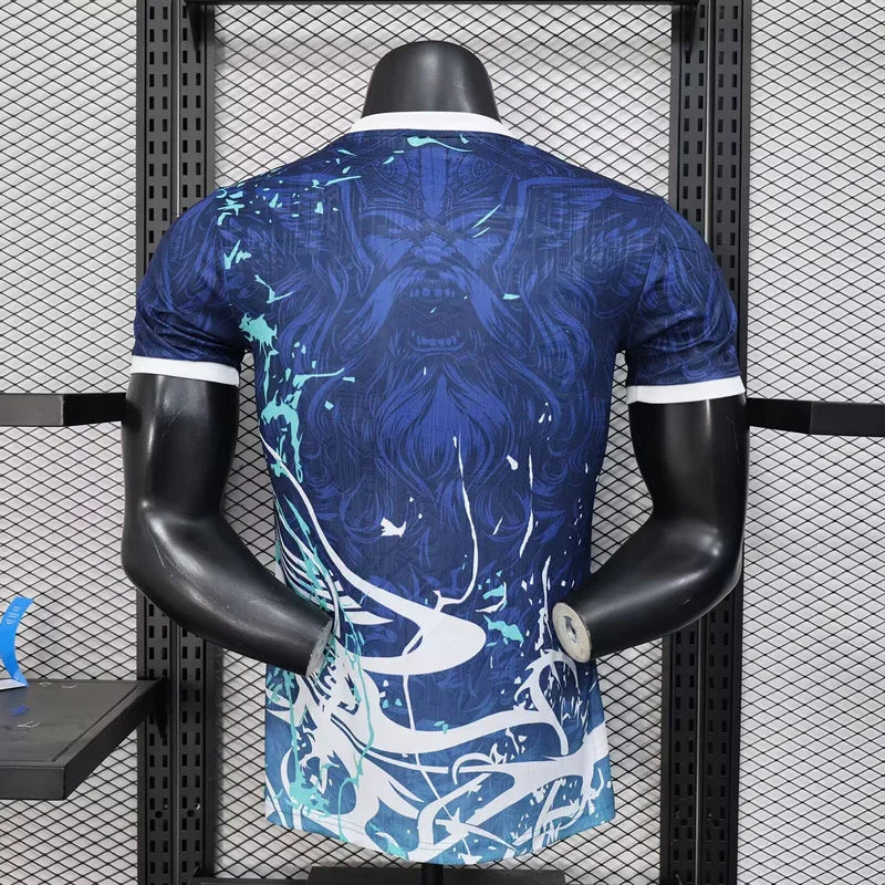Maillot de football Real Madrid concept 2025-26 de la marque Le 12 -ème Maillot, vue front avec logo et design moderne