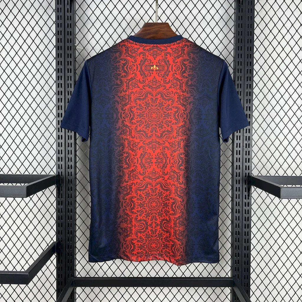 Maillot PSG concept 2025-26 de Le 12 -ème Maillot, maillot de football avec logo et design moderne, vue de face.