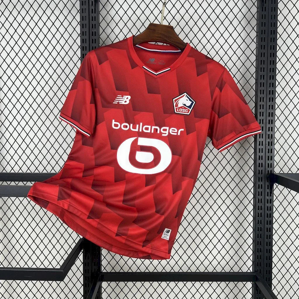 Maillot Lille 2025-26 Le 12 -ème Maillot, maillot de football avec logo et design officiel, vue de face.