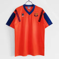Maillot extérieur rétro 1991-1992 du FC Barcelone, marque Le 12 -ème Maillot, affichant les couleurs et le logo du club.