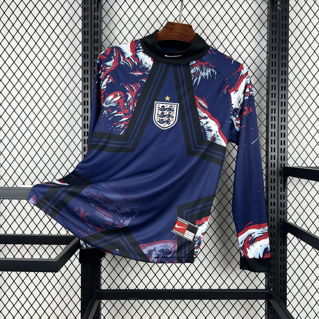 Maillot de gardien de but Angleterre 25/26, manches longues, marque Le 12 -ème Maillot, vêtement de sport pour football