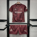 Maillot enfant Manchester City 2024-25 de Le 12 -ème Maillot, kit de football avec logo et couleurs officielles.