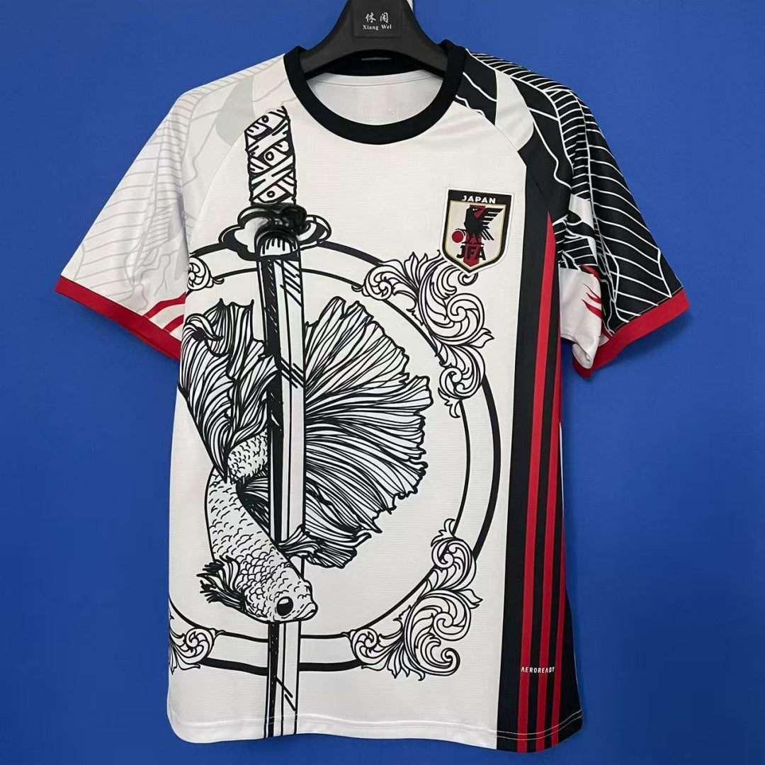 Maillot japonais anime blanc 25/26 de la marque Le 12 -ème Maillot, design spécial et coloris blanc.
