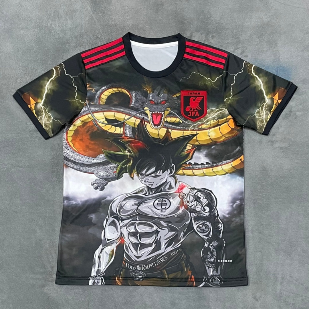 Maillot 25/26 Japan anime Spécial Z de la marque Le 12 -ème Maillot, vue de face avec logo et design coloré.