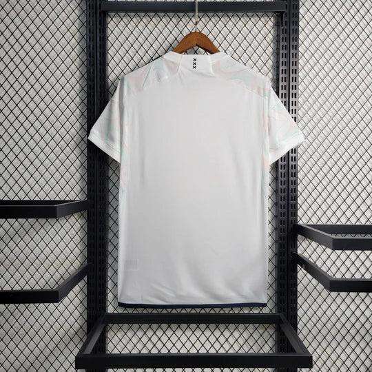 Maillot extérieur Ajax saison 2023-2024 Le 12 -ème Maillot, maillot de football avec logo Ajax, design moderne et couleurs officielles
