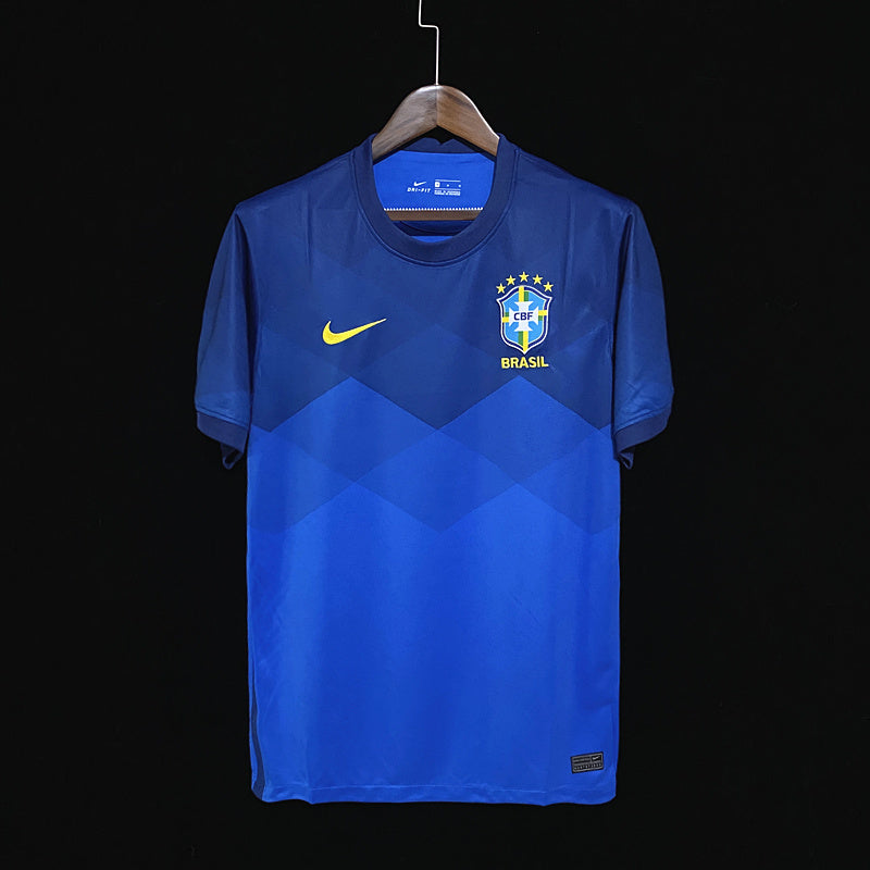 Maillot extérieur Brésil 22/23 Le 12 -ème Maillot, maillot de football avec logo brésilien et design officiel.