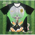 Maillot de football Brésil 25/26 Le 12 -ème Maillot, modèle spécial avec logo et couleurs officielles du Brésil, vue de face.