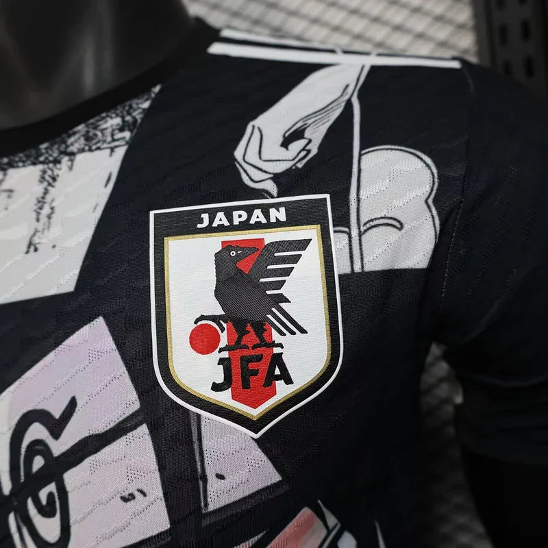 Maillot de football Japon 2025/26, Le 12 -ème Maillot, vue frontale avec design traditionnel japonais.